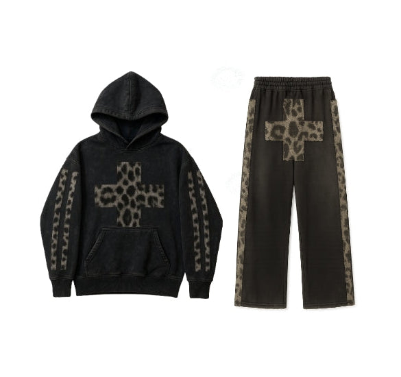 LEOPARD SWEATSUIT (PREORDER)