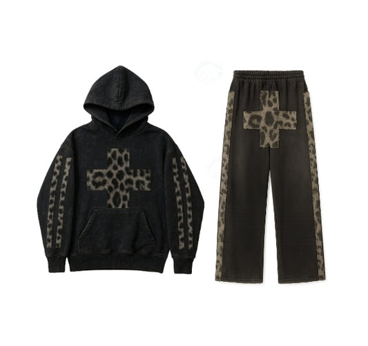 LEOPARD SWEATSUIT (PREORDER)