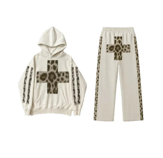 LEOPARD SWEATSUIT (PREORDER)